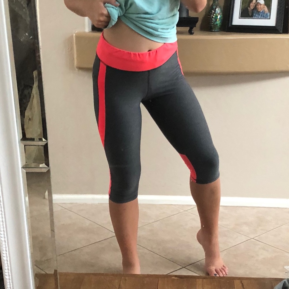 Champion Grey and Pink leggings